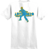 Anti-Hero Slingshot White/Light Blue/Gold Pocket S/S Shirt