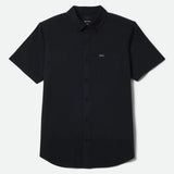 Brixton Sanford Oxford Black S/s Woven Shirt