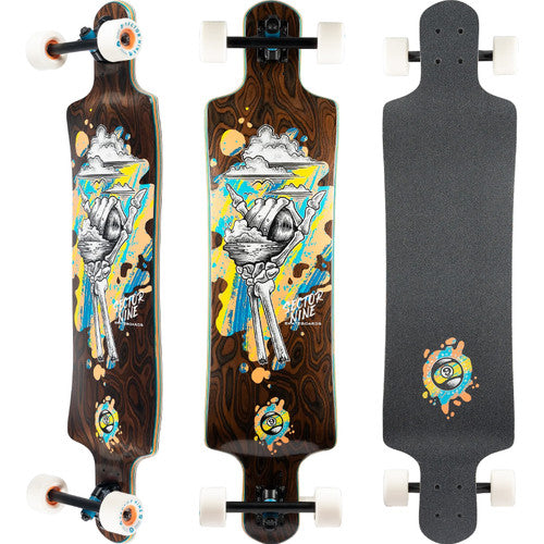 Sector Nine Fault Line Curl 39.5" x 9.75" Longboard Complete