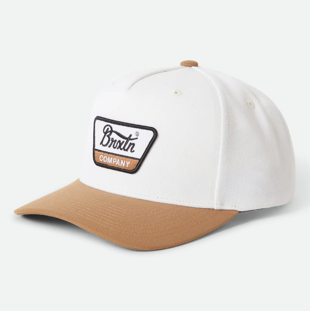 Brixton Linwood OFF White/Copper C Netplus MP Snapback Hat