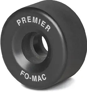 Sure-Grip Fo-mac Premier 57mm (Set of 8) Solid Black Roller Skate Wheels
