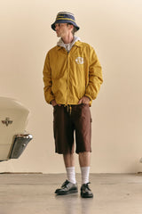 Brixton Goodyear Slick Nugget Gold Wind Breaker Jacket