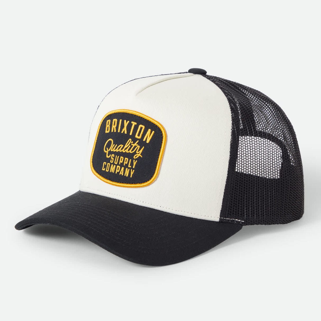 Brixton Hubal Black/OFF White/Black C NP MP Trucker Hat