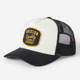 Brixton Hubal Black/OFF White/Black C NP MP Trucker Hat