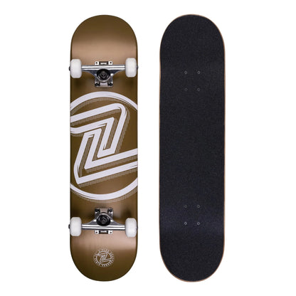 Z-Flex Logo Gold 7.8" Street Complete Skateboard