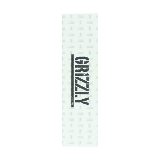 Grizzly Stamp Clear 9" Griptape