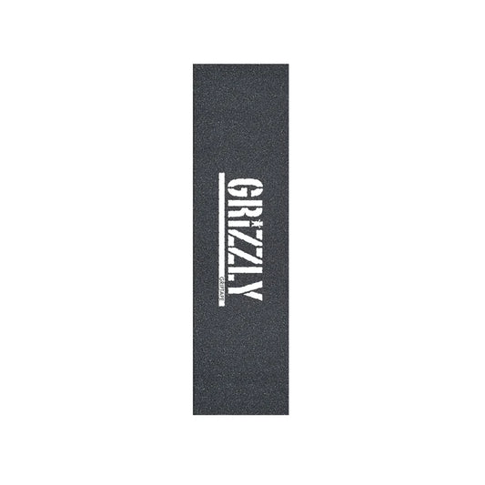 Grizzly Stamp White Print Graphic Griptape