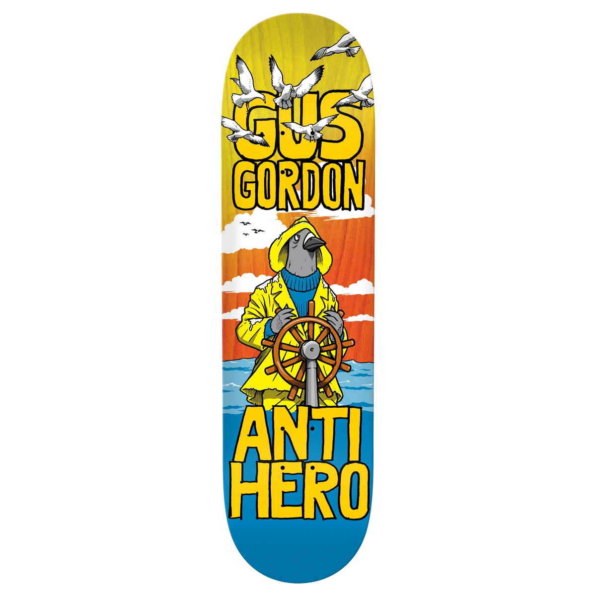 Anti-Hero Gus Gordon 8.5 Full Se " Skateboard Deck