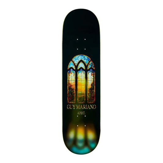 April Guy Mariano Stainglass Skateboard Deck