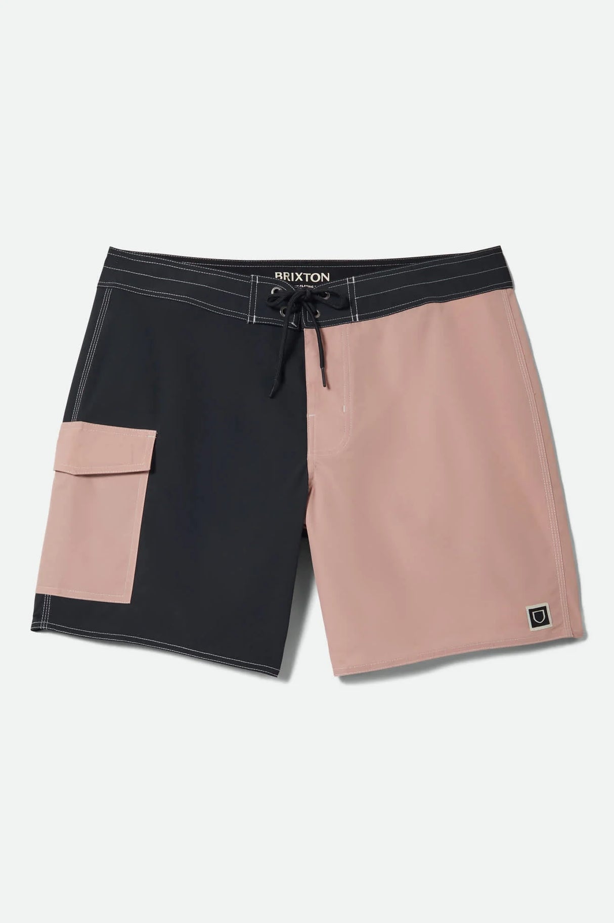 Brixton Classic Black Silver Pink 17" Trunk