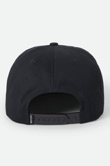 Brixton Morado Black MP Snapback Hat