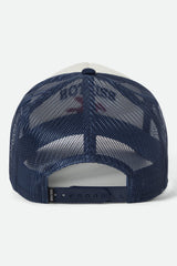 Brixton Pegasus C NP MP Whitecap Navy Trucker Snapback Hat
