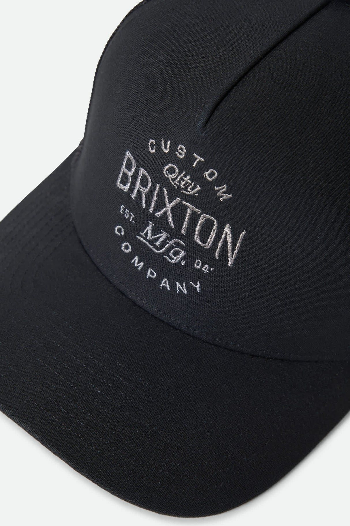 Brixton Fremont Black/Black C NP MP Trucker Hat