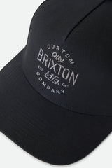 Brixton Fremont Black/Black C NP MP Trucker Hat
