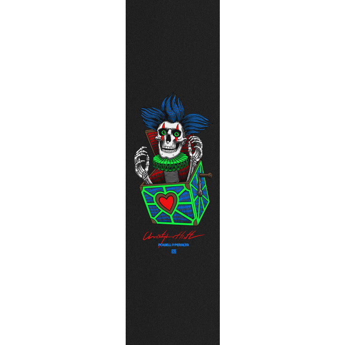 Powell Peralta Chris Hiett Skull 9" Graphic Griptape