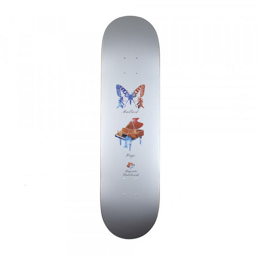 Magenta Butterfly Hugo Maillard 8.125" Skateboard Deck