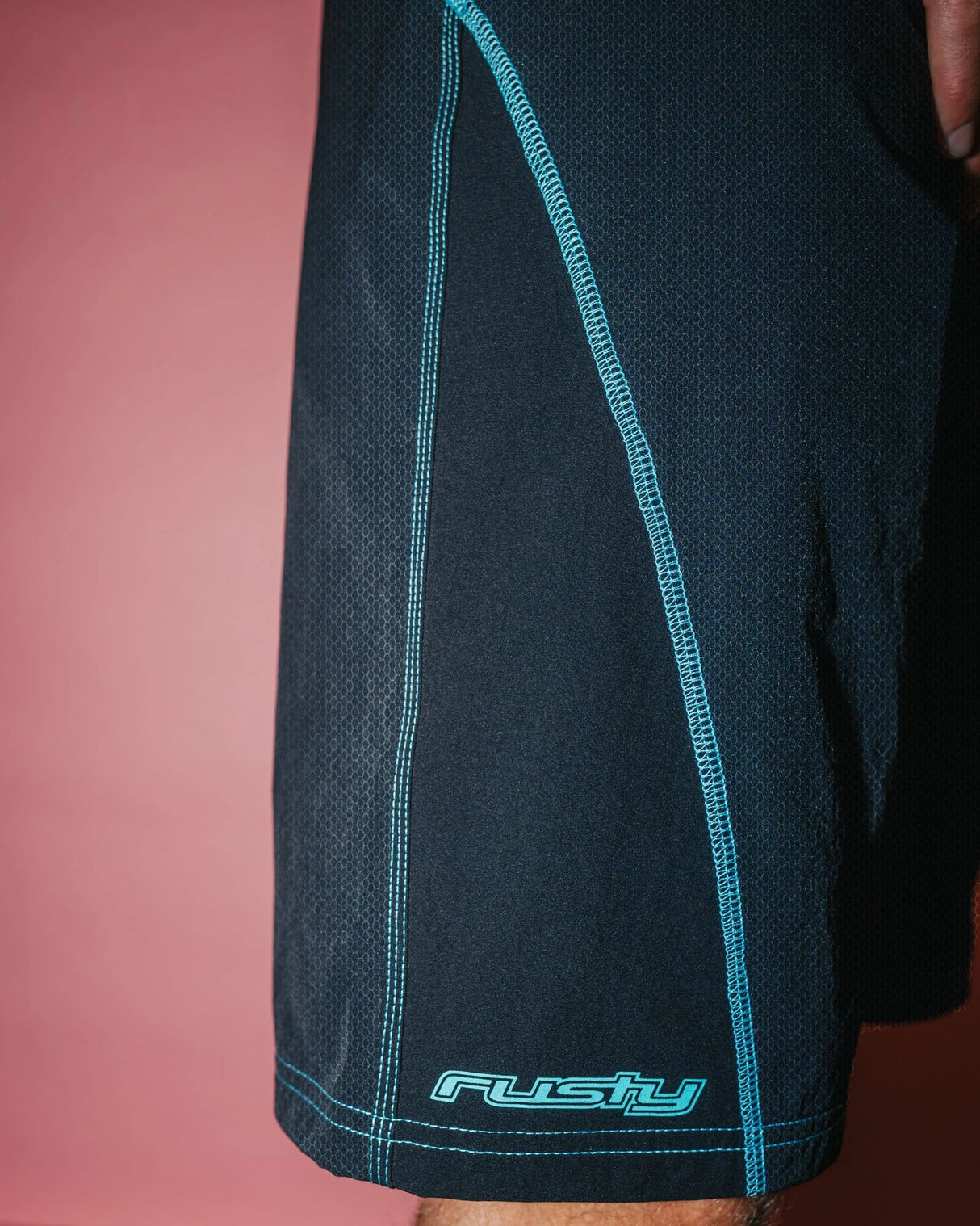 Rusty Hydro-Surge Black Boardshort
