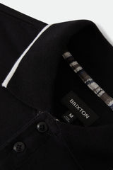 Brixton Anton Black S/s Polo