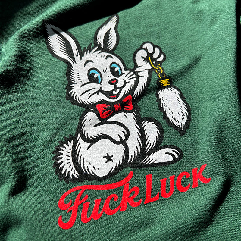 No Hours Lucky Forest Green S/s Shirt