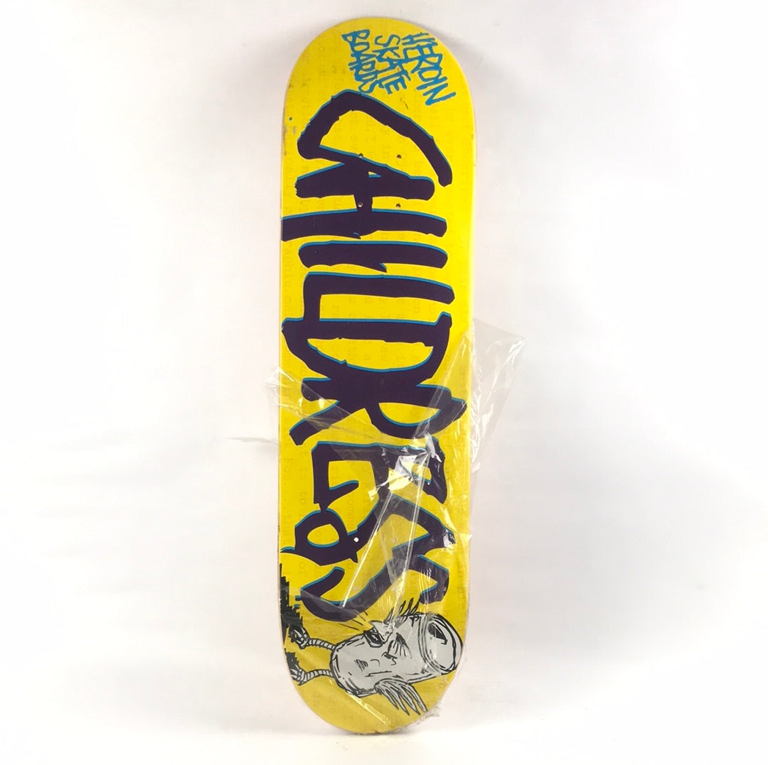 Heroin Chet Childress Bird Can Yellow/Purple 8.4'' Skateboard Deck