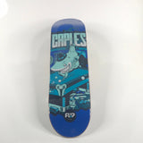 Flip Curren Caples Pool Shark Blue 8.25 Skateboard Deck