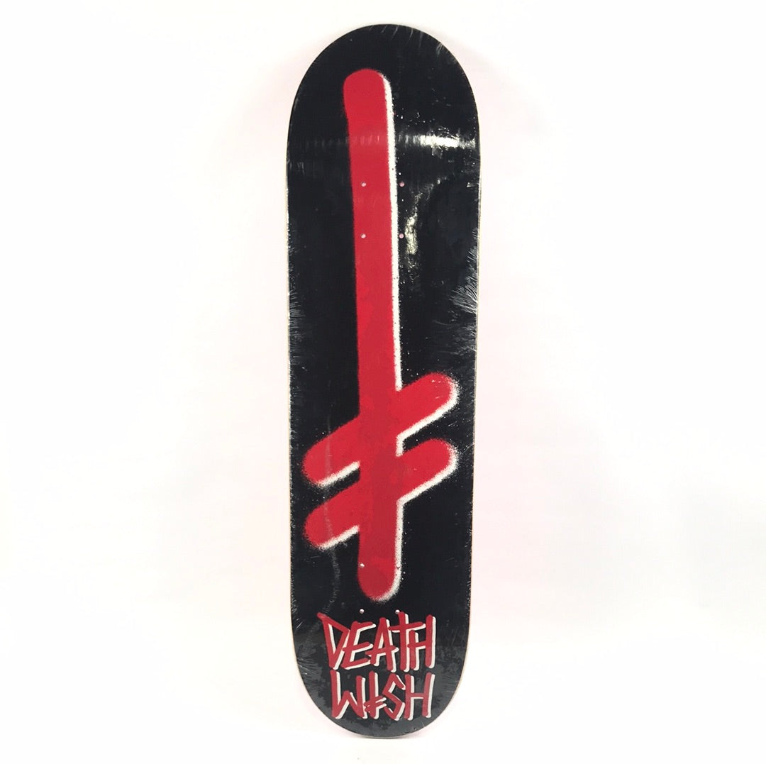 Deathwish Team Classic Logo Black/Red 8.475'' Skateboard Deck dp