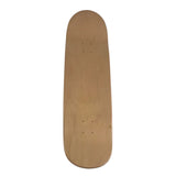 Flip Team Logo Woodgrain/Orange 8.5 Skateboard Deck