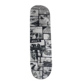 Santa Monica Airlines Washington Street Skatepark Association Build Photos Black and White 8.25 Skateboard Deck