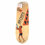 Baker Jim Greco Neckface Woodgrain 8" Skateboard Deck
