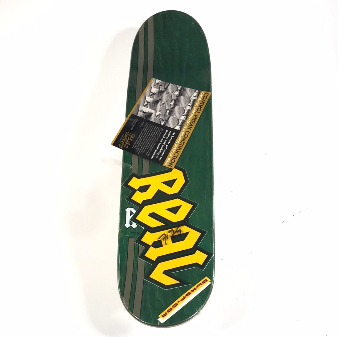 Real Peter Ramondetta Control Freak Skull Grey/Black 7.75" Skateboard Deck