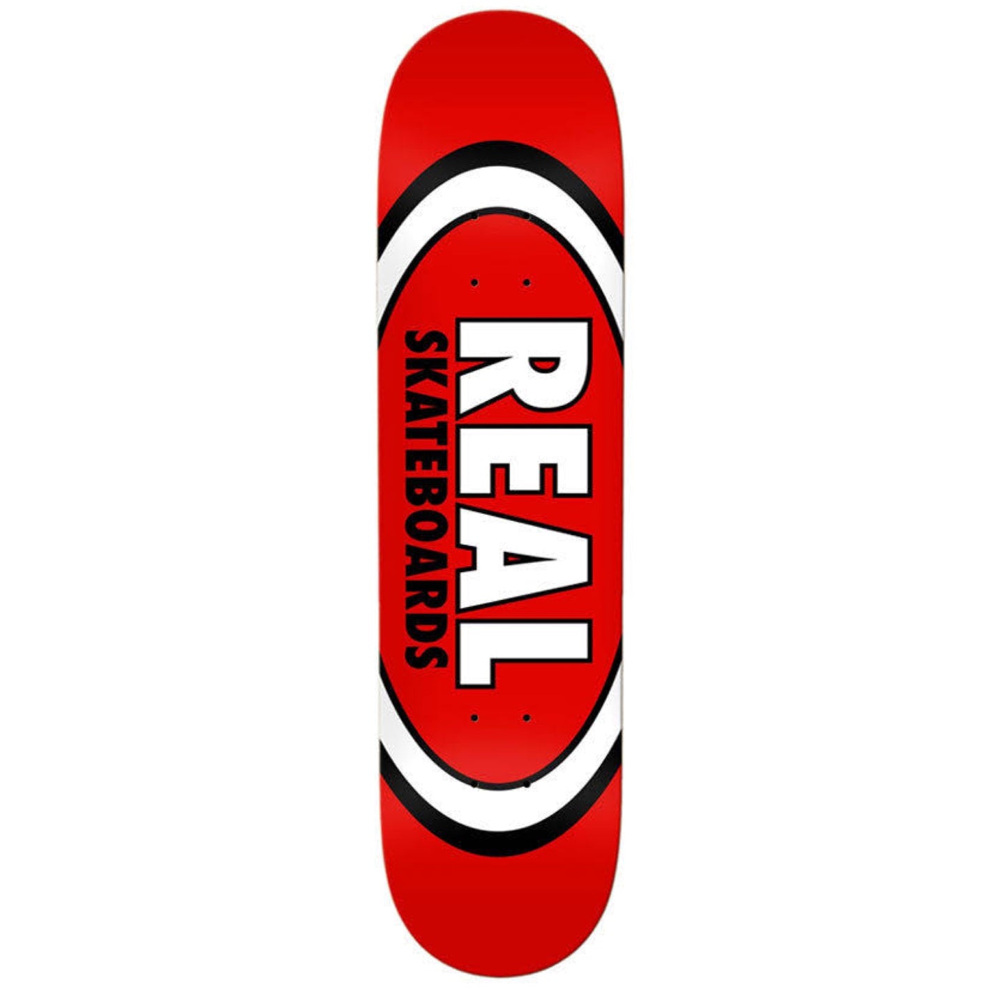 Real Team Classic Oval Red 8.38" Skateboard Deck