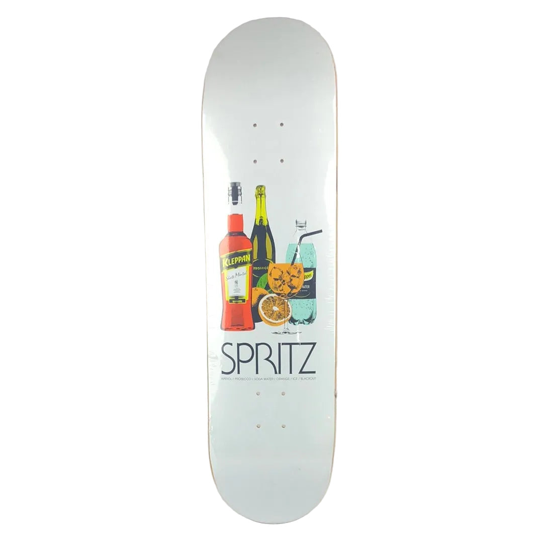 Skate Mental Karsten Klepan Spritz White 8.25'' Skateboard Deck