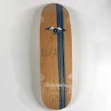 Santa Monica Airlines Jesse Martinez Signed Blue/Wood Grain Skateboard Deck