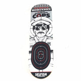 Selfish Skateboards Terrell Robinson 187 On A Cop 8.25" Vintage NOS Deck