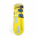Enjoi Jerry Hsu Too Late Yellow 8.25 Skateboard Deck