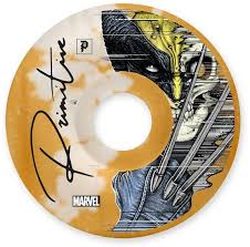 Primitive x Marvel Wolverine Yellow 54mm Skateboard Wheels