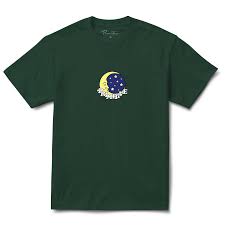 Primitive Luna Forest Green Heavyweight S/s Shirt