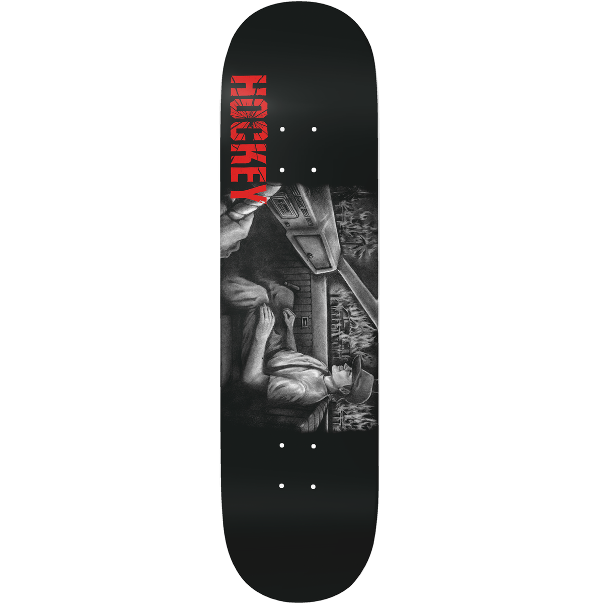 Hockey Nick Michel Debut Shape 2 Popsicle Skateboard Deck