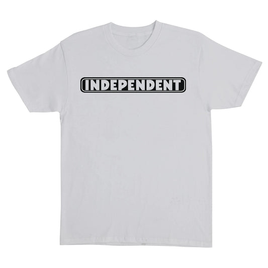 Independent Bar Logo Ash Grey Heavyweight S/s Shirt