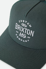 Brixton Fremont Primal Green/Primal Green C NP MP Trucker Hat