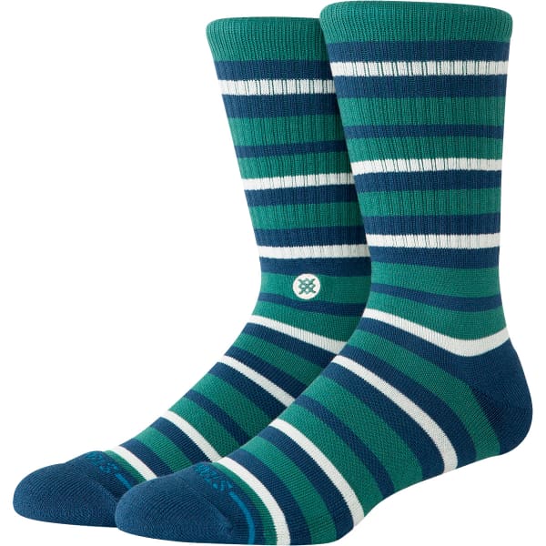 Stance Brett Crew Turquoise Aqua Socks