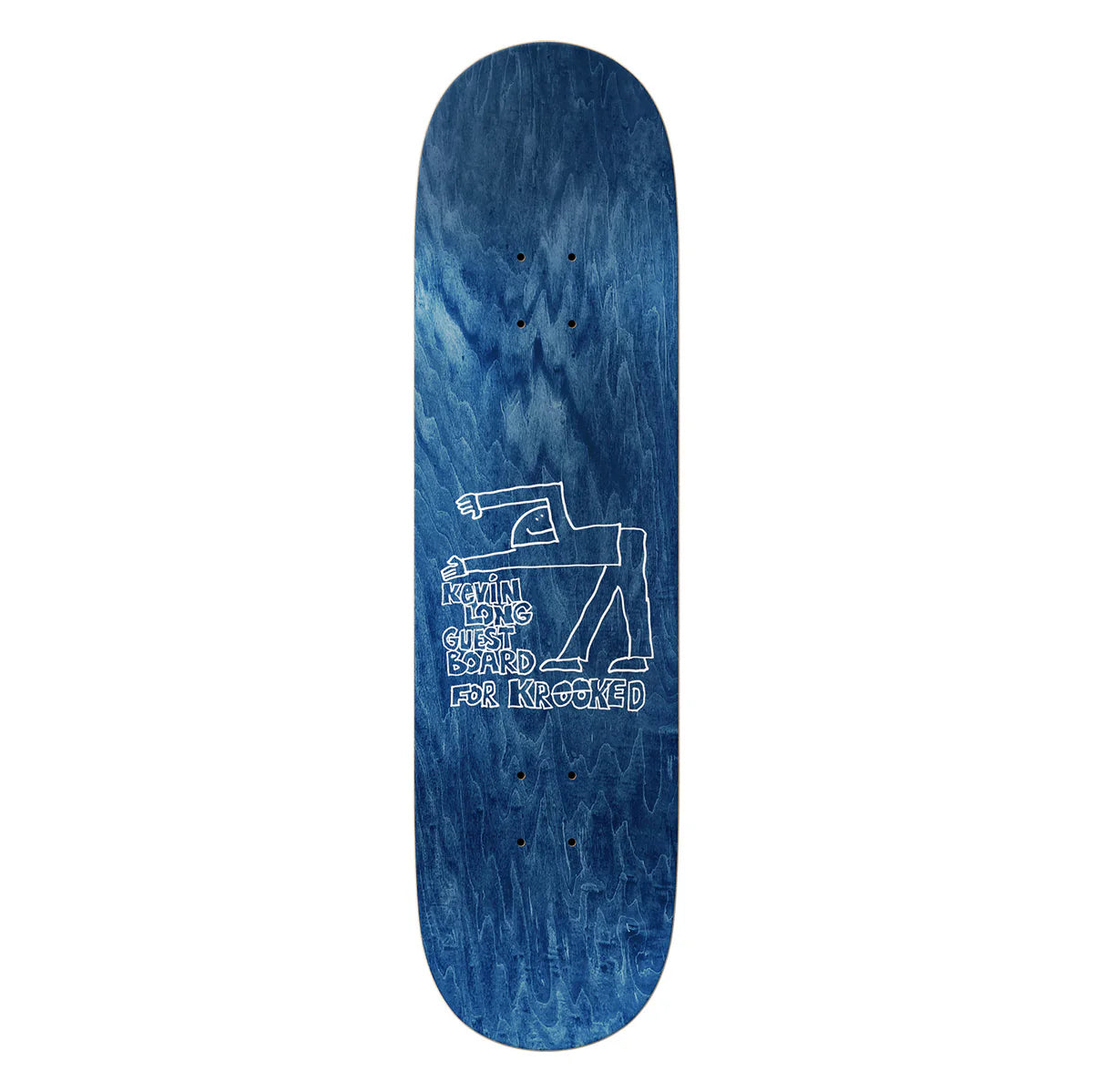 Krooked Kevin Spanky Long Guest True Fit 8.25" Skateboard Deck