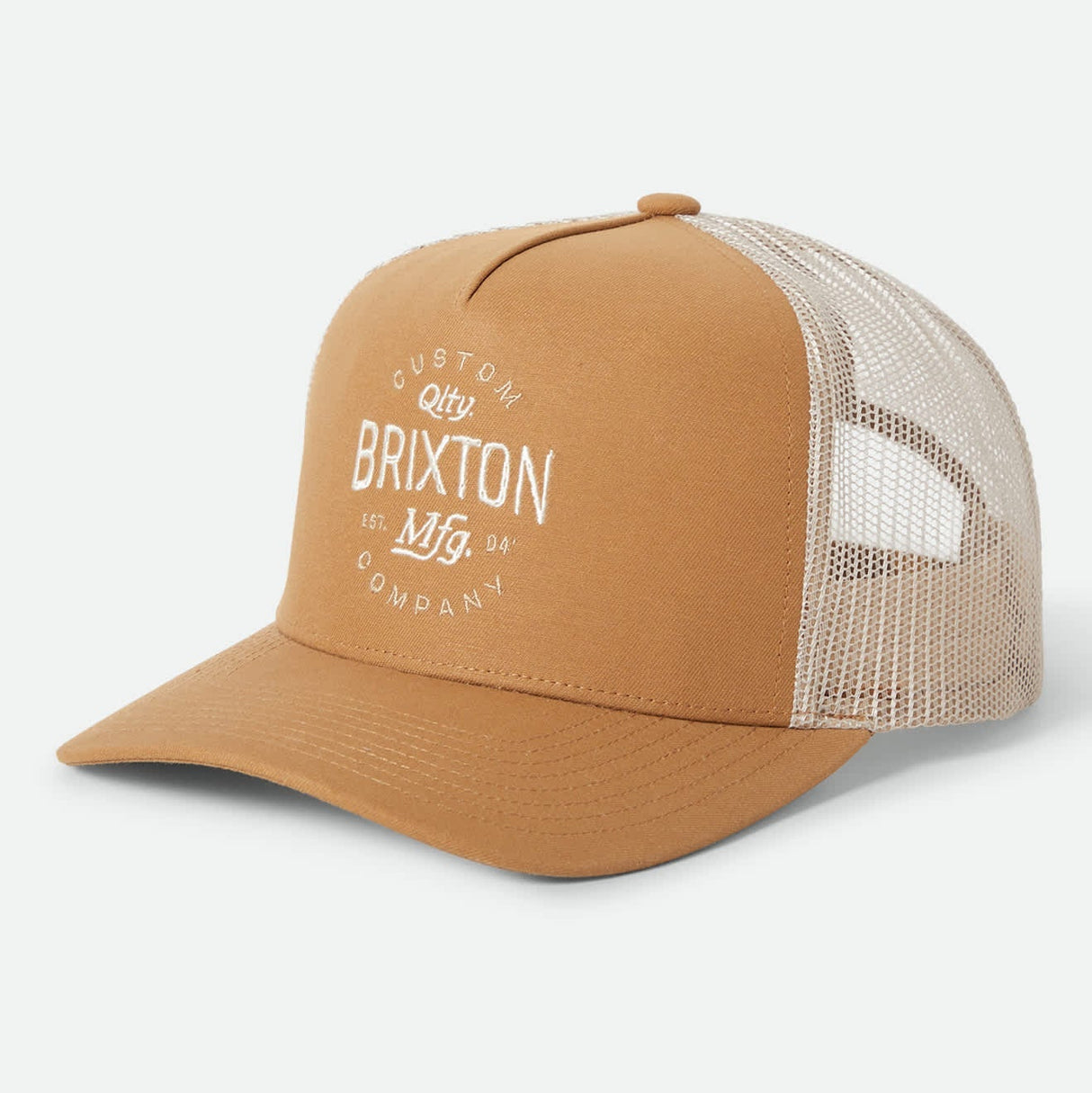 Brixton Fremont Copper/Sand C NP MP Trucker Hat