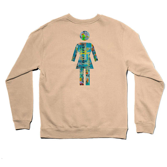 Girl Lance Sand Crewneck Sweatshirt
