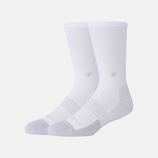 New Balance Pro Training Cushion Crew White 2 Pack Socks