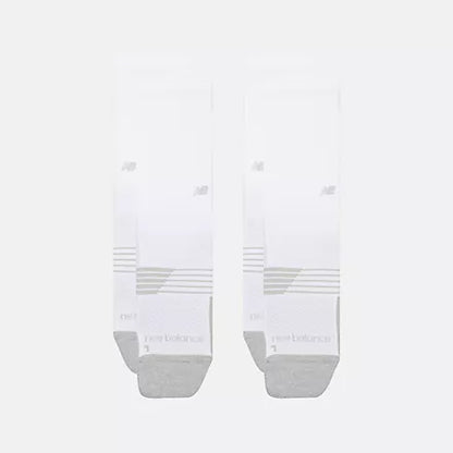 New Balance Pro Team Crew White/Grey Socks