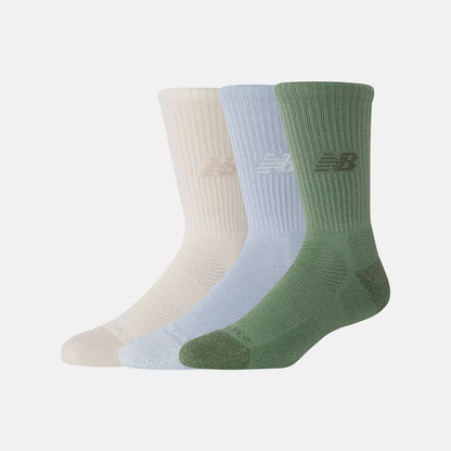 New Balance Active Crew Oregano 3 Pack Socks
