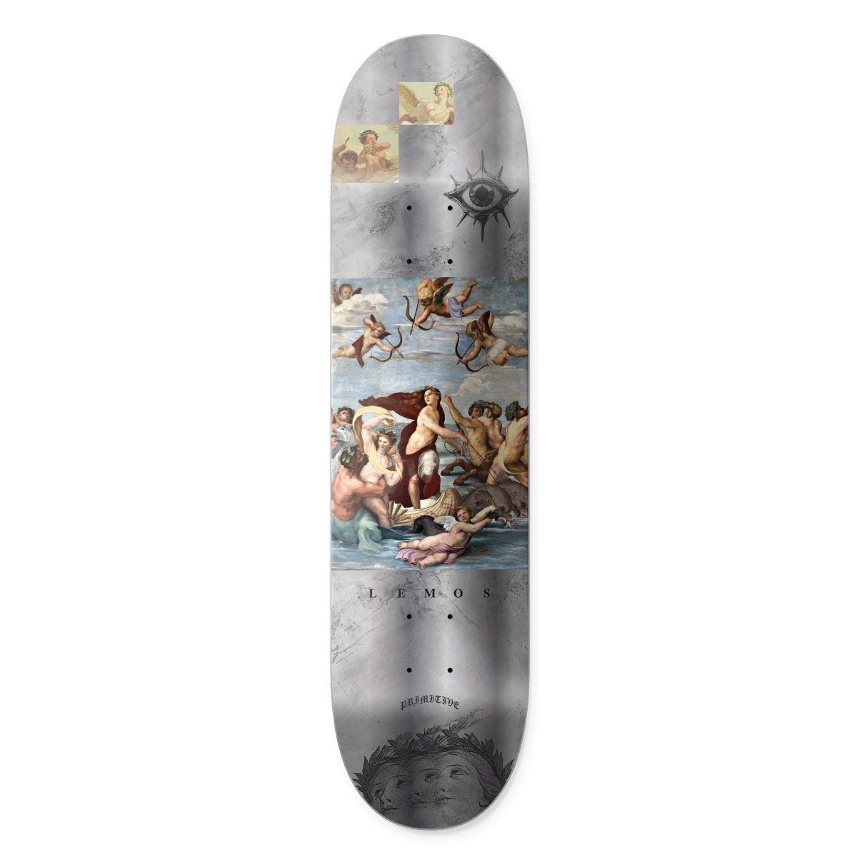 Primitive Lemos Century Silver Skateboard Deck
