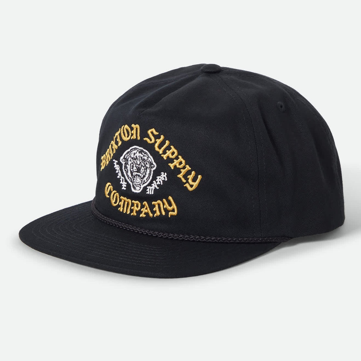 Brixton Morado Black MP Snapback Hat