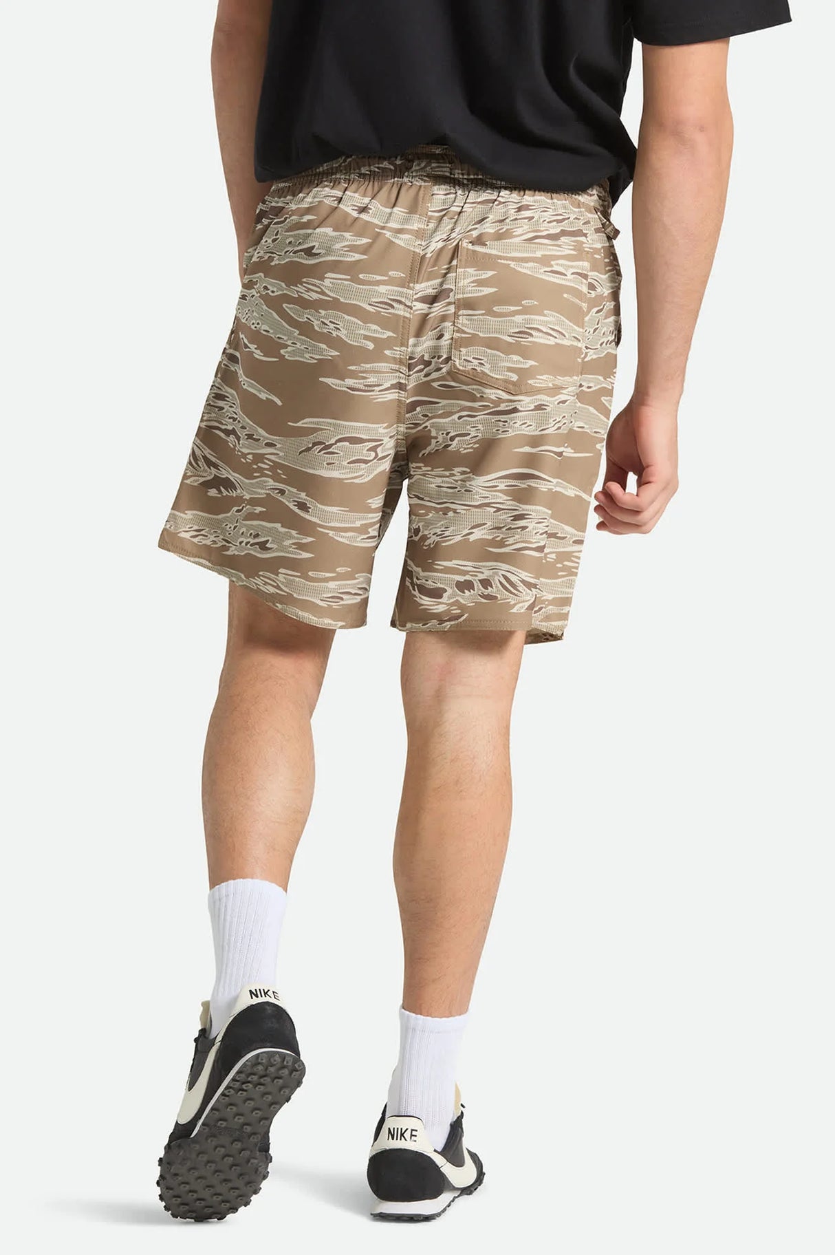 Brixton Journey Desert Tiger Camo Active Shorts